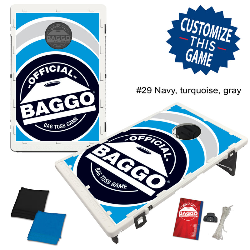 Baggo #2 Pro Style Cornhole Bean Bag Toss Game 24x48 with 8 Regulation –  Baggo Inc